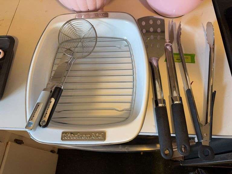 KitchenAid grilling utensil, other KitchenAid utensils and KitchenAid 9x13 pan image