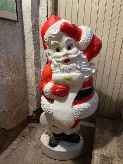 Santa blow mold approx 48” tall