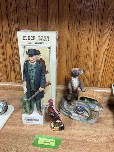 3 figural decanters image