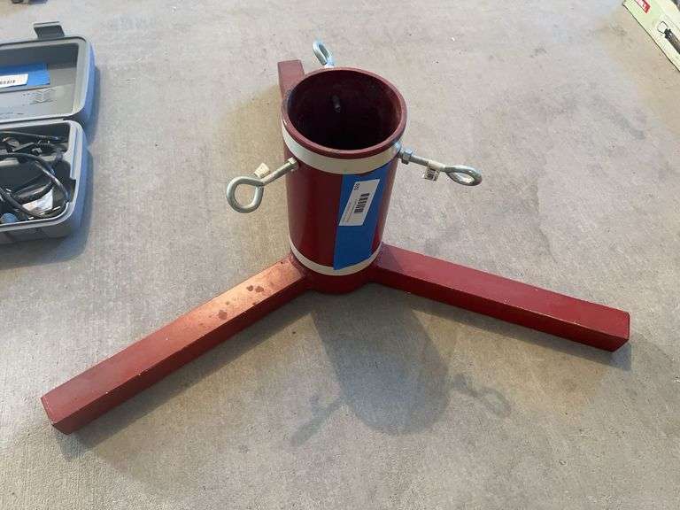 Large christmas tree holder - Fa La La La La