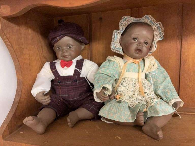 Yolanda Bello black boy and girl babies image