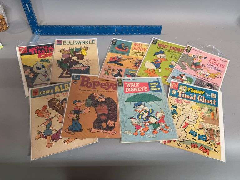 Dell and Gold Key 10 and 12 cent comic books image