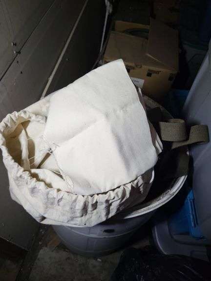 Bag of Canvas peices