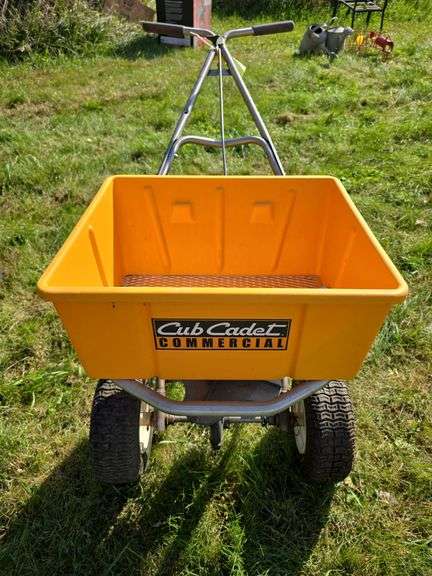 Cub Cadet Commercial 80# walk behind broadcast spreader