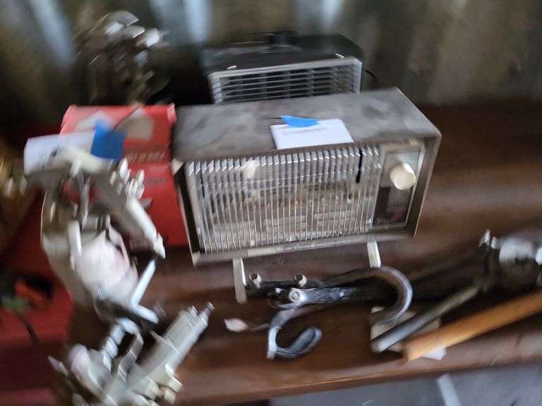 Heaters, hand tools, sprayers