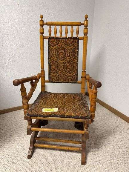 Antique platform rocker