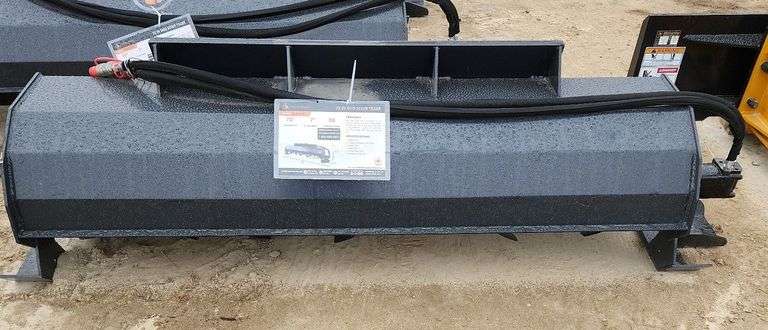 Tiller	WOLVERINE	TL-12-72W	 Skid Steer Hydraulic Rotary Tiller Attachment  Width:86 in Tilling Width (maximum):72 in Length:26 in Height:24 in Tilling Depth:7 in Weight:573 lbs Number of Tines:36", MOUNT VERNON image