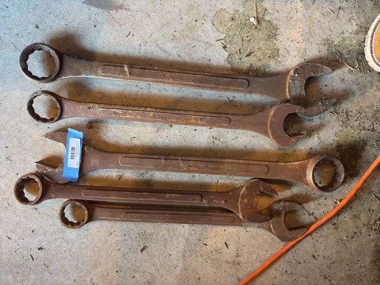 Bronco giant wrench set - were used for airplane mechanics