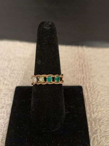 Unmarked mothers ring sz 8 image