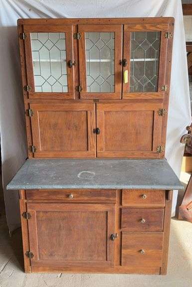 Hartman’s Guaranteed Furniture Dubuque, Iowa hoosier cabinet 18D x 41L x 69H image