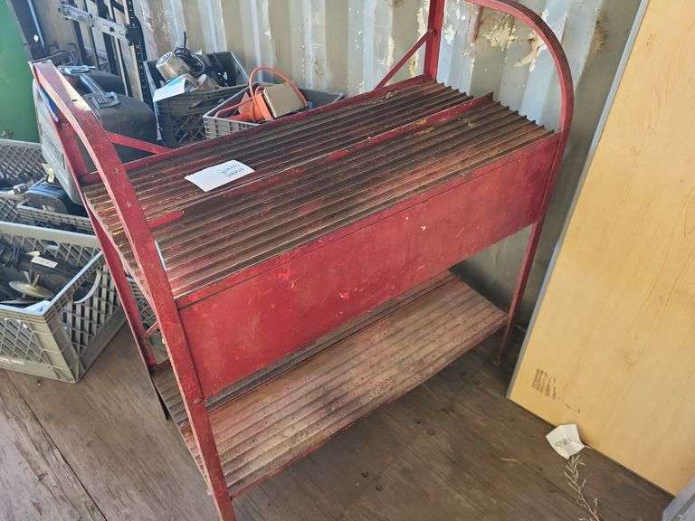 Metal shelf 34x16x38