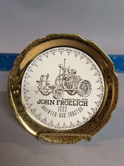 Burlingames Froelich, IA plate 7.25” image