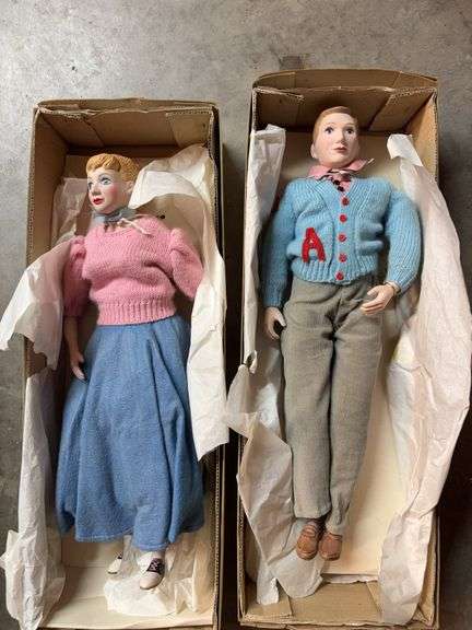 Charles A Berry Balos sock hop dolls image