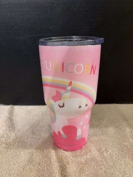 Yeti unicorn tumbler image