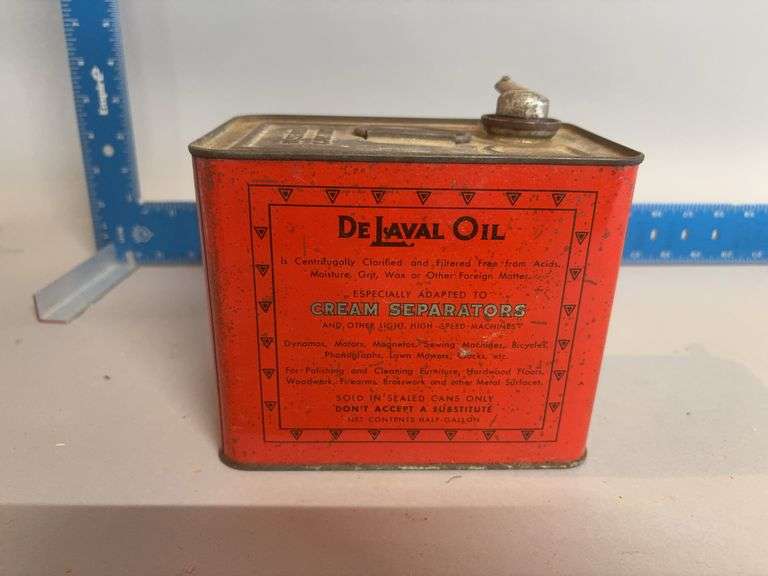 DeLaval oil can image