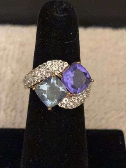 Cocktail ring sz 6, 925 image