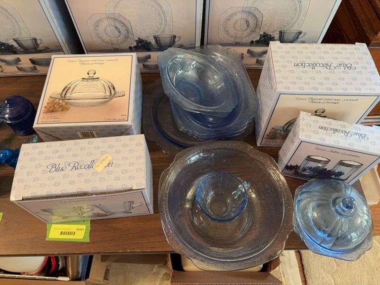 Blue Recollection serving pcs