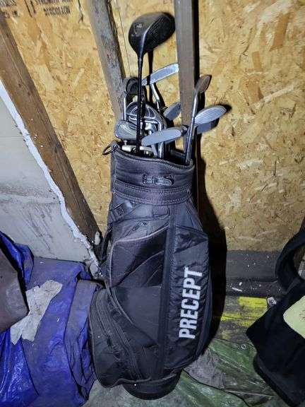 Golf clubs & bag