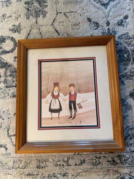 S/N "Norwegian Heritage" P Buckley Moss 372/1000 image