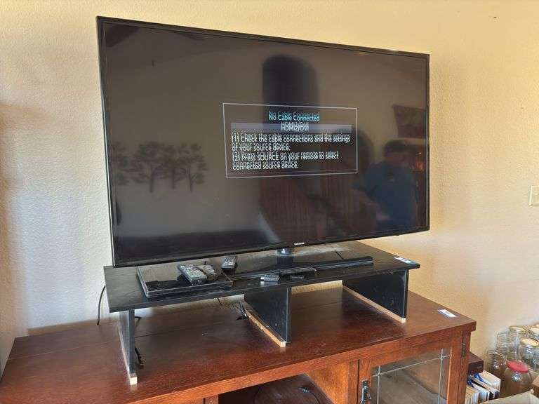 55 inch Samsung flatscreen TV - working