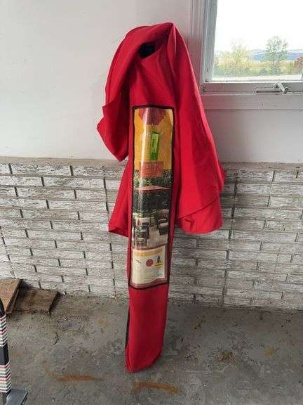 Sonoma red patio umbrella image