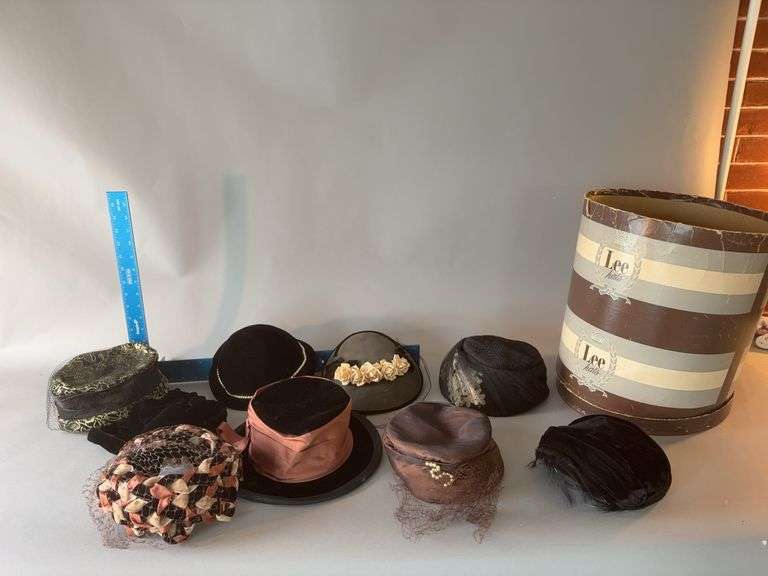 Hat box of women’s hats image