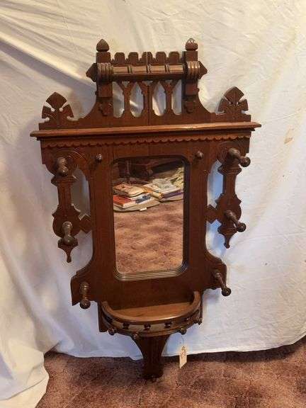 Victorian wall mirror 28x48 image