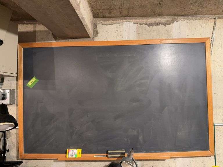 3 x 5 oak framed chaulk board image