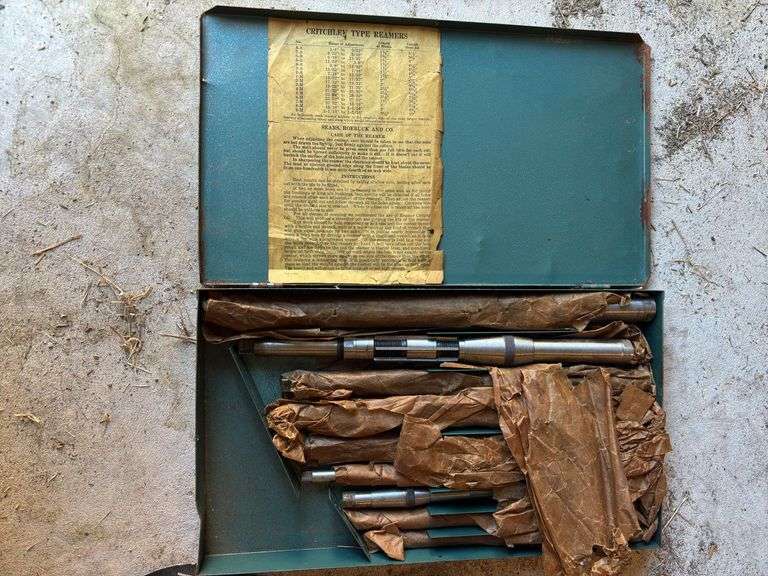 Full set of Sears Roebuck Critchley type reamers