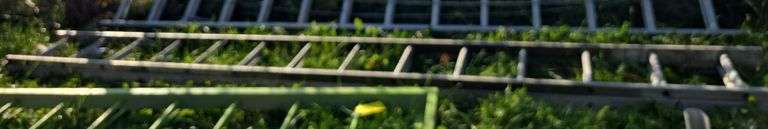 28' aluminum extension ladder