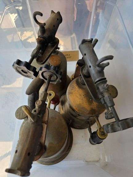 Three brass solder irons image