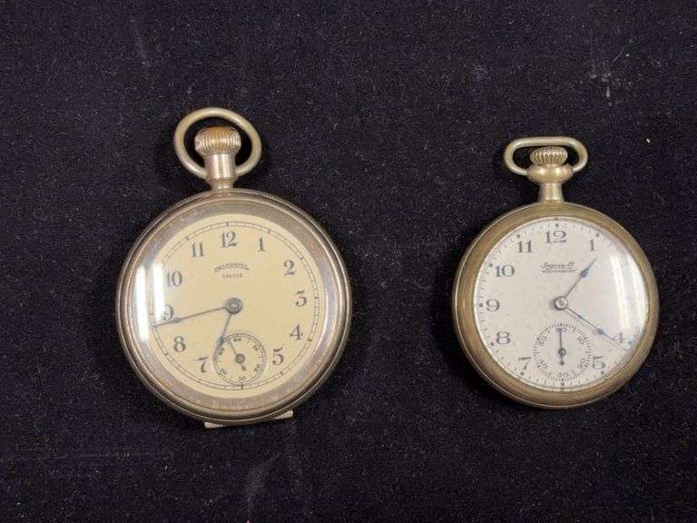 Ingersoll Yankee pocket watch and Ingersoll Waterbury pocket watch image