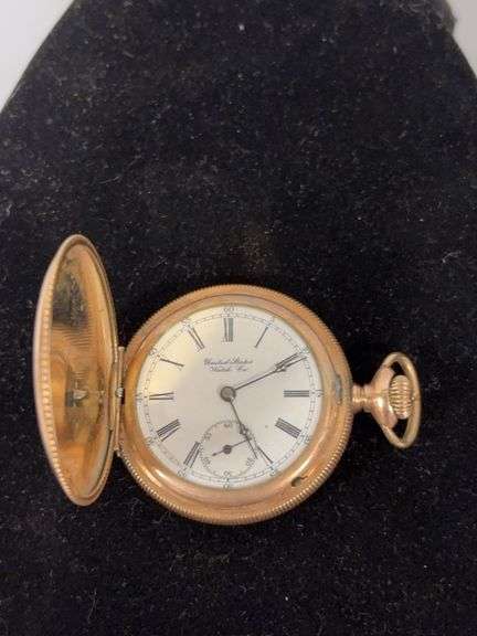 United States Watch Co jeweled pocket watch image
