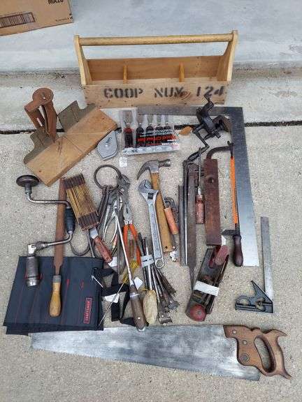 Mixed Hand Tools & Tool Caddy image