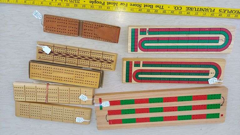 Cribbage Boards, all sizes image