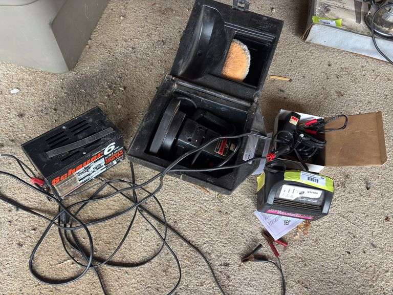 Battery chargers, and buffer polisher image