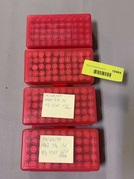 200 rounds of assorted 9mm reloaded ammo image