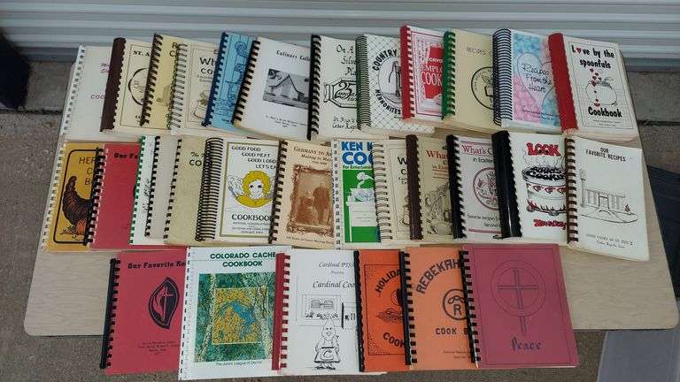 Cookbooks, church basement and other organizations, speak bound, local community image