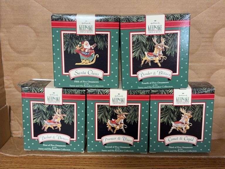 Hallmark ornaments as shown image