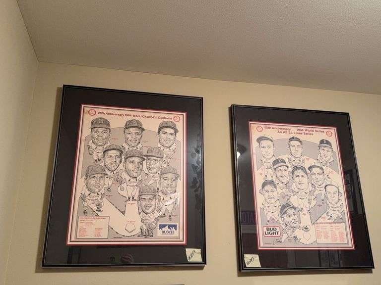 3 St Louis Cards prints image