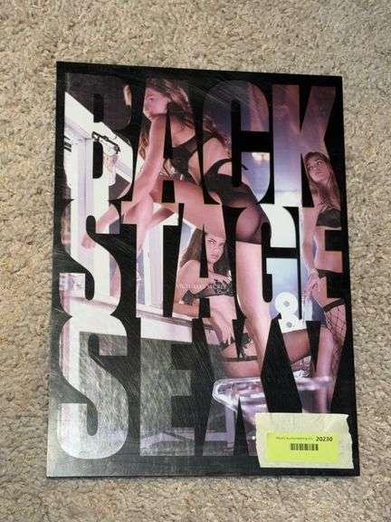 Back Stage Sexy Limited Edition Victoria's Secret book image