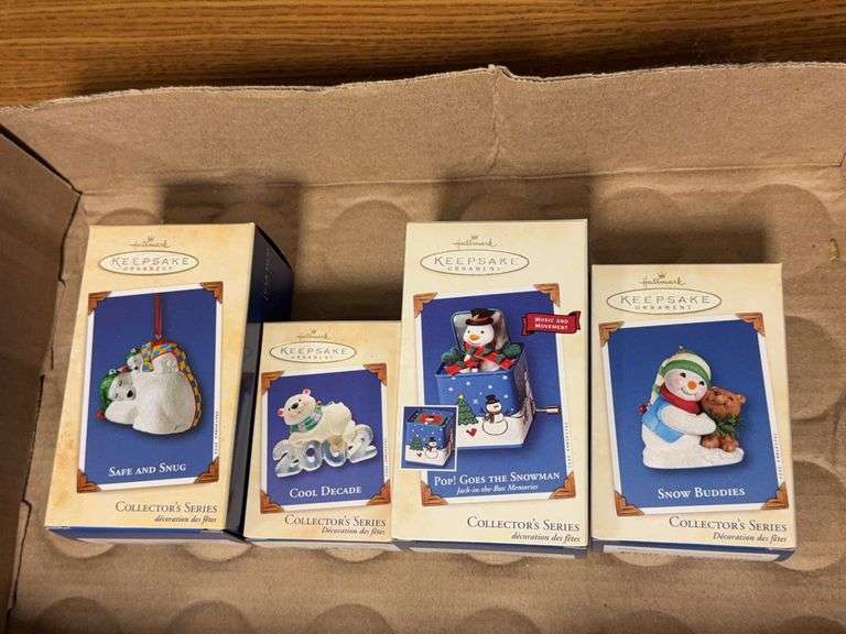 Hallmark ornaments as shown image