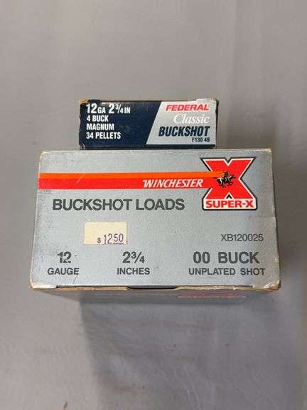 12ga 00 buck and No.4 buck 30 rounds image