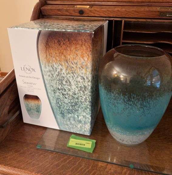 Lenox Seaview urn vase 12” tall image