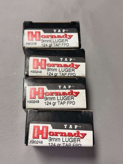100 rounds Hornady 9mm image