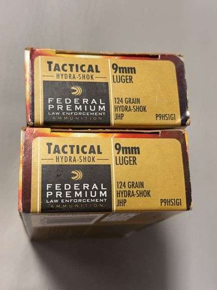 100 rounds Federal Premium 9mm image