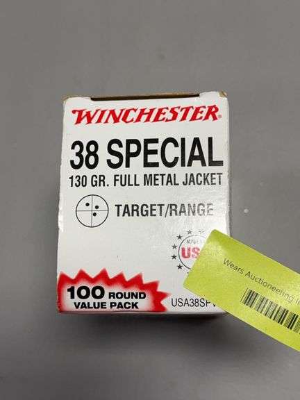 100 rounds Winchester 38 Special image