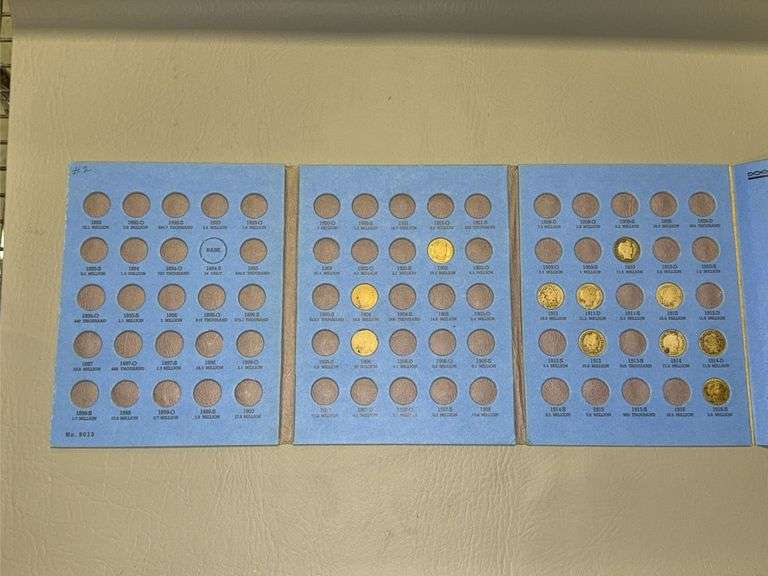 11 Barber, Liberty Head or “Morgan” dimes in album 1892 to 1916 image