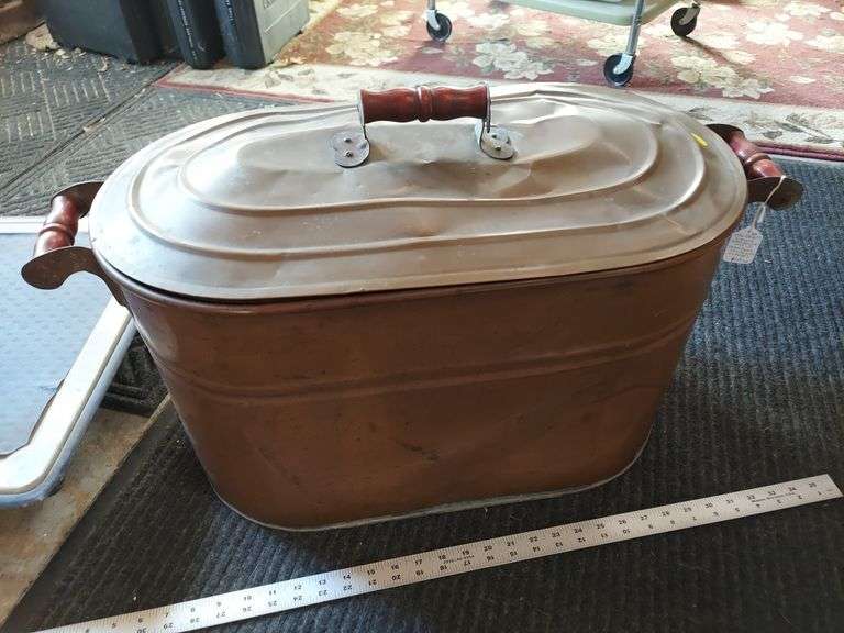 Copper Boiler with Lid image