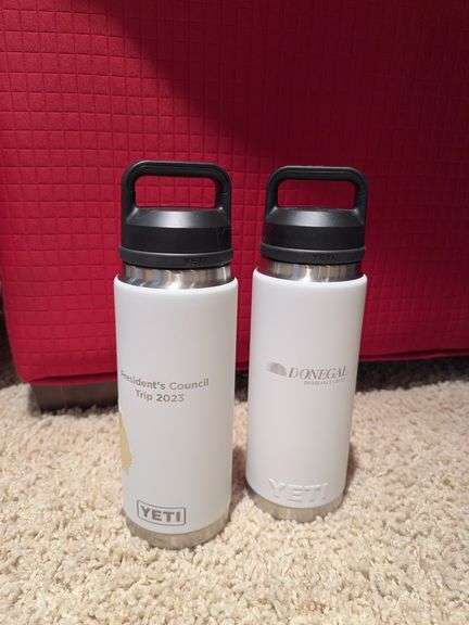 Two 26oz Yeti water bottles image